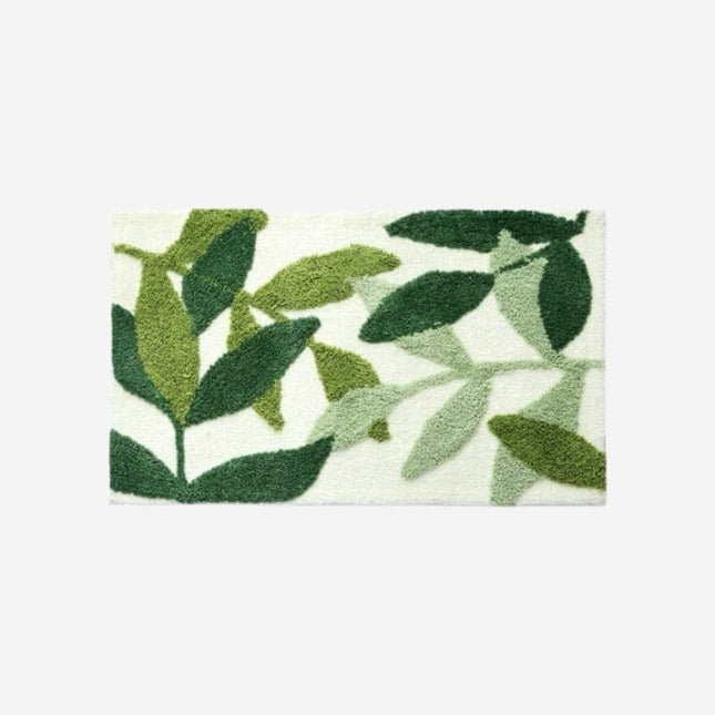 Dörrmatta med vackert lövmotiv