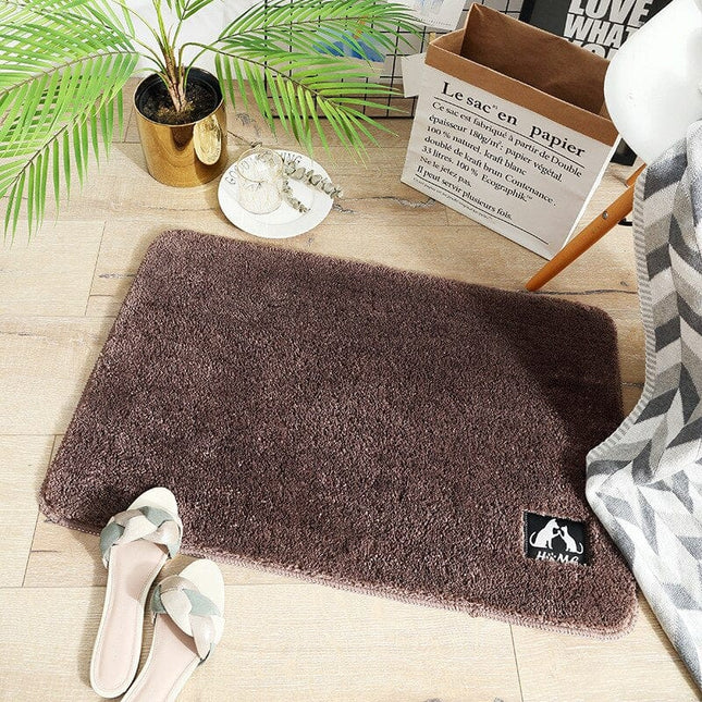 Absorberande mjuk badrumsmatta