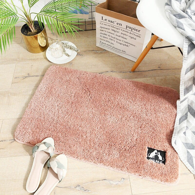 Absorberande mjuk badrumsmatta