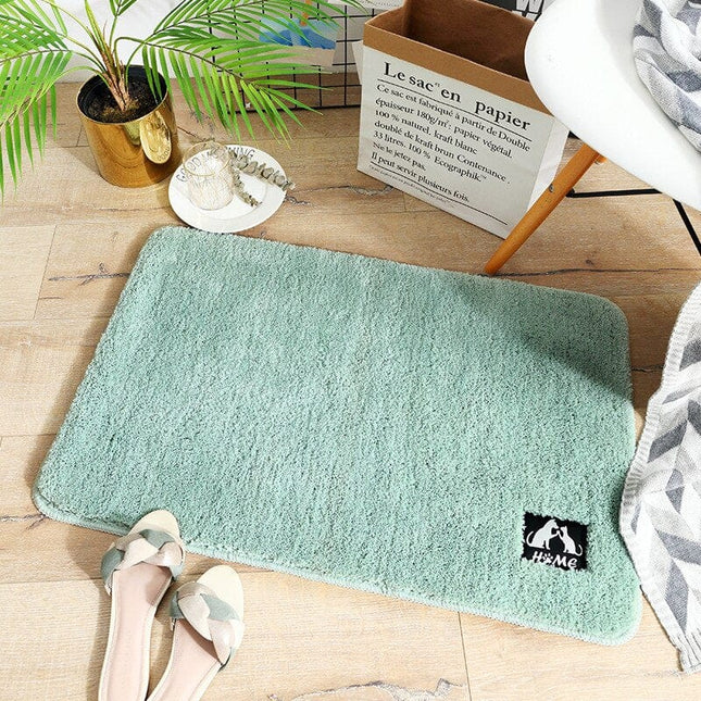 Absorberande mjuk badrumsmatta