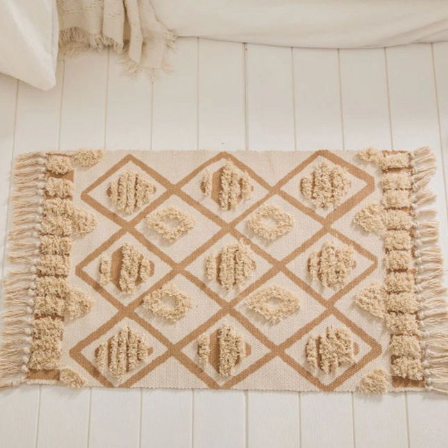 Liten tuftad matta i berberstil