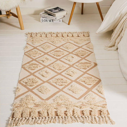 Liten tuftad matta i berberstil