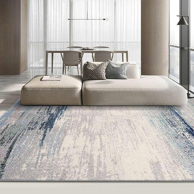 Modern vintage matta med abstrakt design