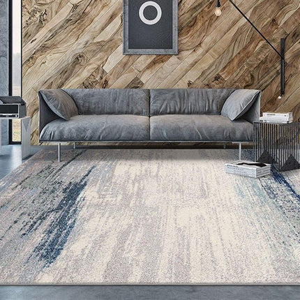 Modern vintage matta med abstrakt design