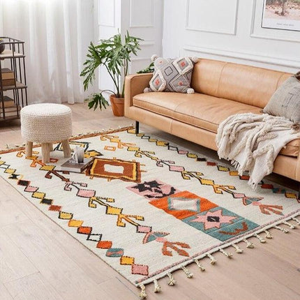 Traditionell berbermatta i jute