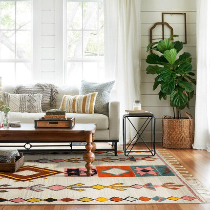 Traditionell berbermatta i jute