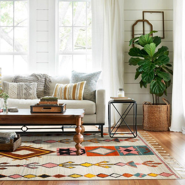 Traditionell berbermatta i jute