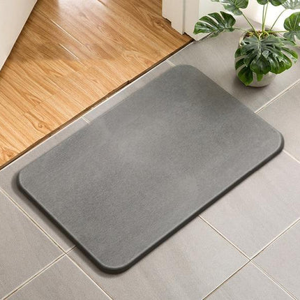 Halkfri badrumsmatta i kiselgur