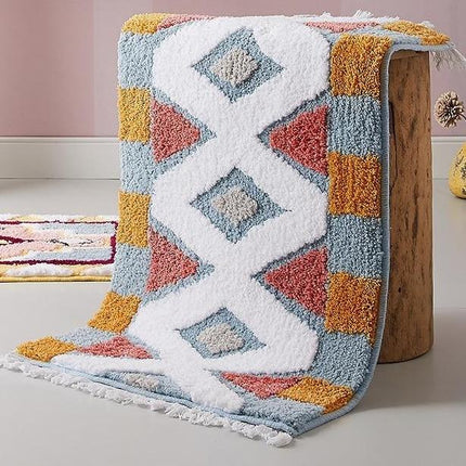 Badrumsmatta i tuftad berberstil