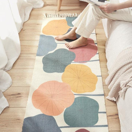 Lång bohemisk matta för hall