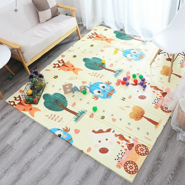 Stor vikbar lekmatta för baby