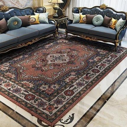 Orientalisk matta med persiskt mönster