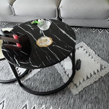 Modern grå matta med geometriskt mönster