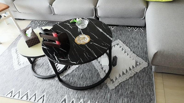 Modern grå matta med geometriskt mönster