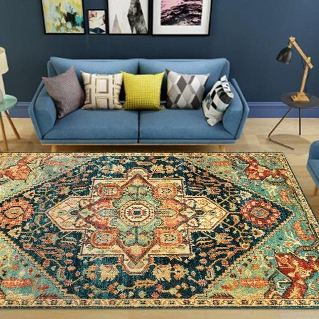 Persisk matta med tvättad vintage-look