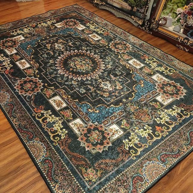 Elegant mörk persisk matta Iran