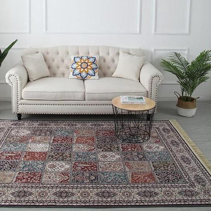 Persisk patchwork matta för alla årstider