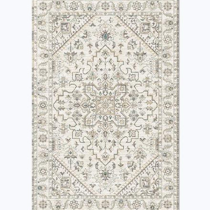 Rektangulär vintage matta för vardagsrum