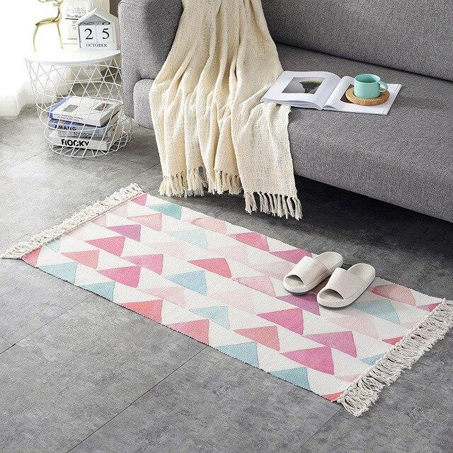 Bohemisk chic matta för vardagsrum