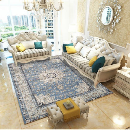 Vacker matta i persisk vintage stil